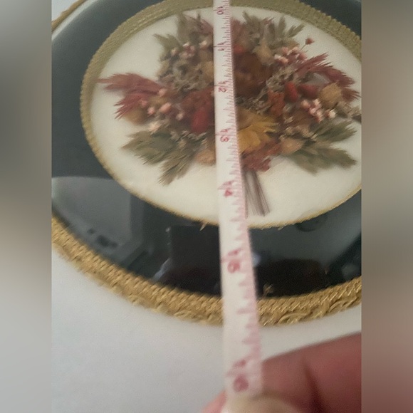 Handmade in Belgium wall decor floral bouquet unique antique - Picture 6 of 9